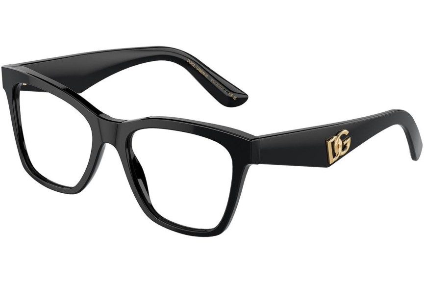 Naočale Dolce & Gabbana DG3374 501 Kvadratni Crni