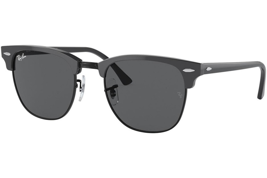 Sunčane naočale Ray-Ban Clubmaster RB3016 1367B1 Zadebljani gornji dio Sivi