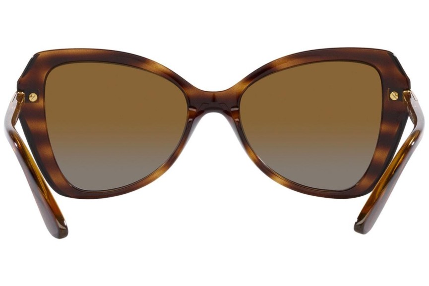 Sunčane naočale Vogue Eyewear VO5479S 1508T5 Polarized Cat Eye Havana