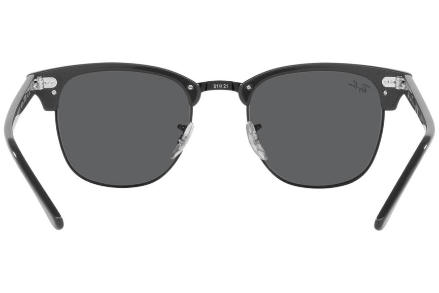 Sunčane naočale Ray-Ban Clubmaster RB3016 1367B1 Zadebljani gornji dio Sivi