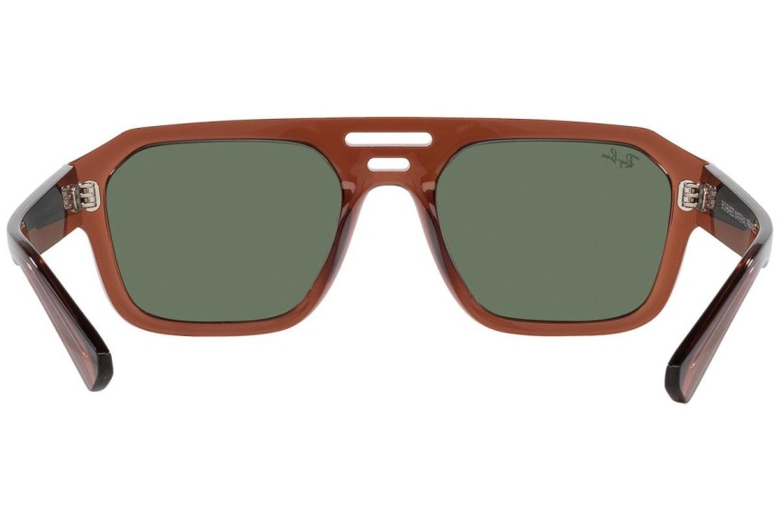 Sunčane naočale Ray-Ban Corrigan RB4397 667882 Flat Top Smeđi