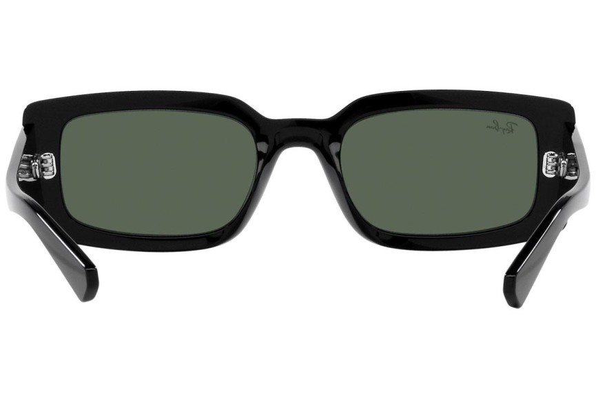 Sunčane naočale Ray-Ban Kiliane RB4395 667771 Pravokutan Crni