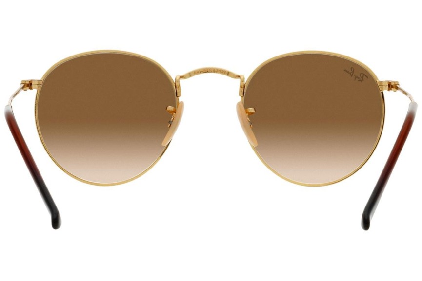 Sunčane naočale Ray-Ban Round Metal RB3447 001/51 Okrugao Zlatni