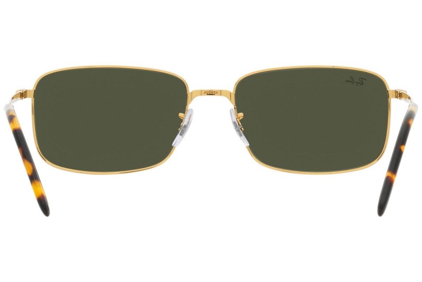 Sunčane naočale Ray-Ban RB3717 919631 Pravokutan Zlatni