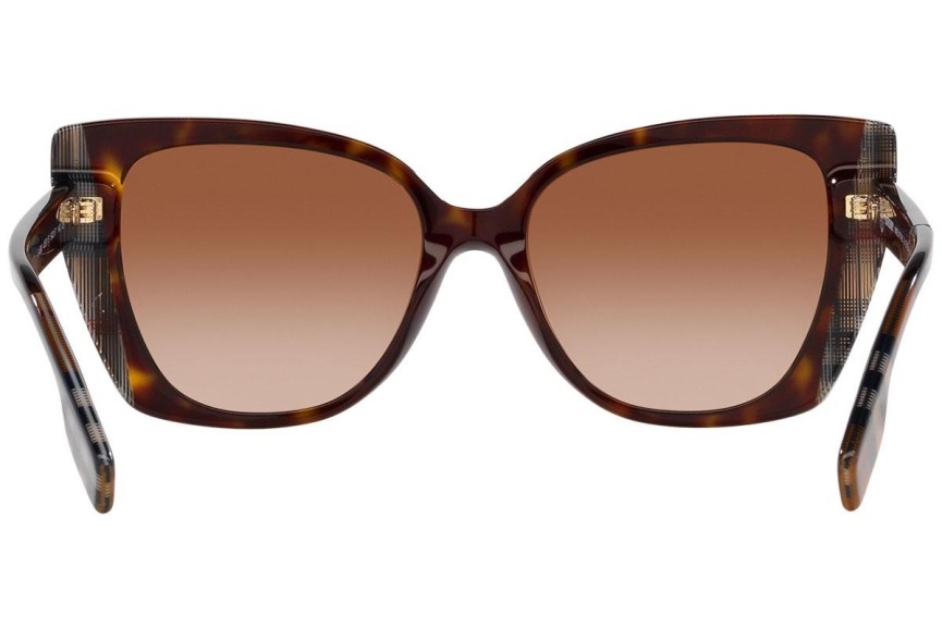 Sunčane naočale Burberry Meryl BE4393 405313 Cat Eye Havana