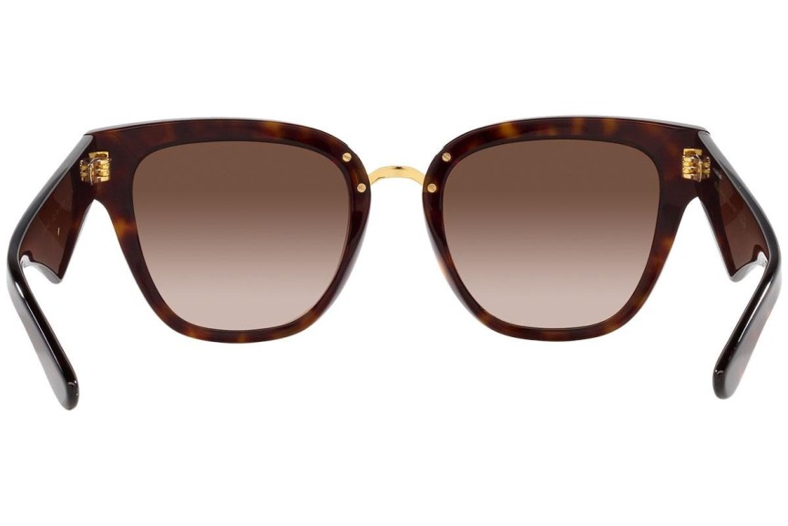 Sunčane naočale Dolce & Gabbana DG4437 502/13 Cat Eye Havana