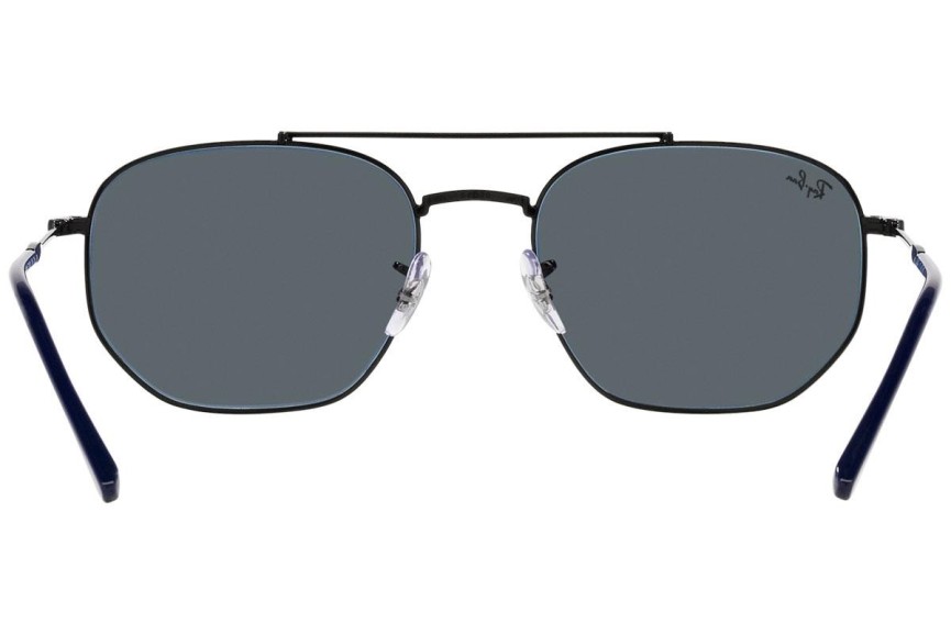 Sunčane naočale Ray-Ban RB3707 9257R5 Pilotski Crni