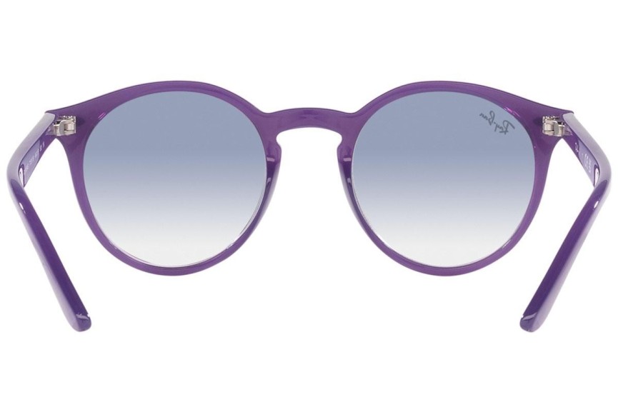 Sunčane naočale Ray-Ban Junior RJ9064S 713119 Okrugao Ljubičasti