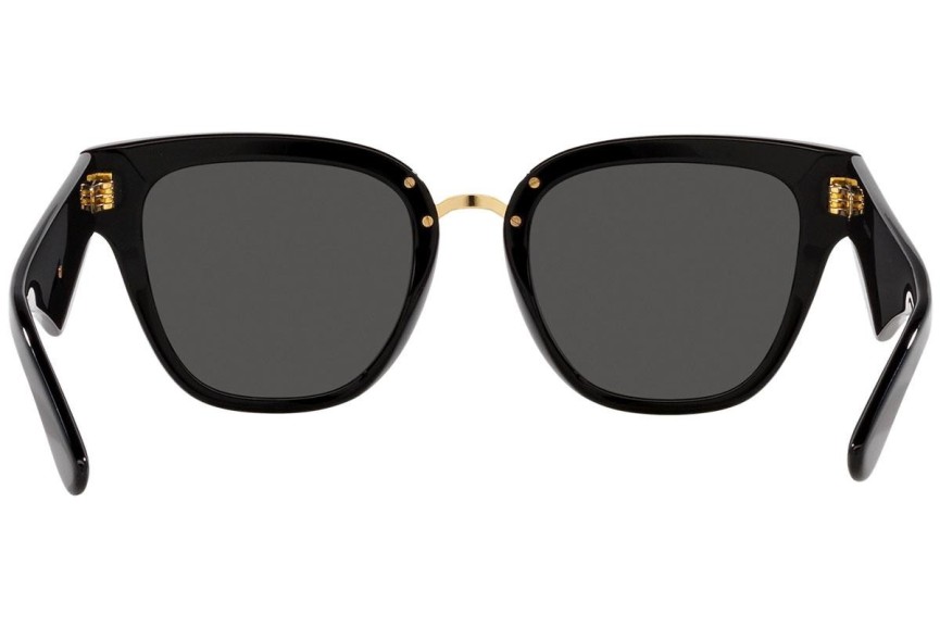 Sunčane naočale Dolce & Gabbana DG4437 501/87 Cat Eye Crni