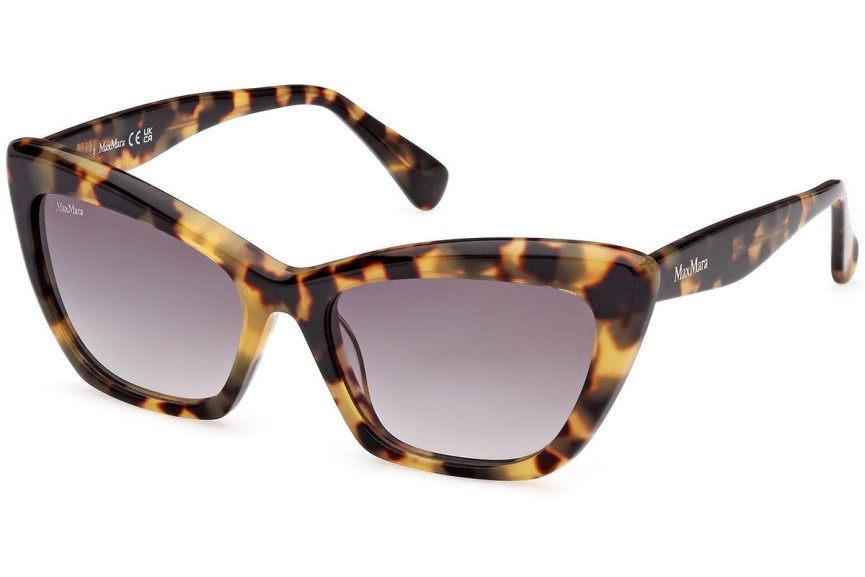 Sunčane naočale Max Mara MM0063 55B Cat Eye Havana