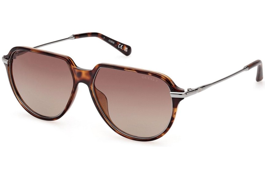 Sunčane naočale Guess GU00067 52H Polarized Pilotski Havana