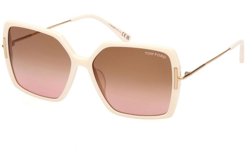 Sunčane naočale Tom Ford FT1039 25F Kvadratni Bež