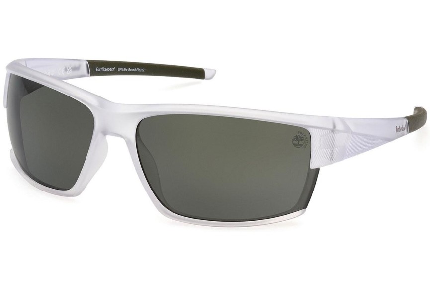 Sunčane naočale Timberland TB9308 26R Polarized Pravokutan Bijeli