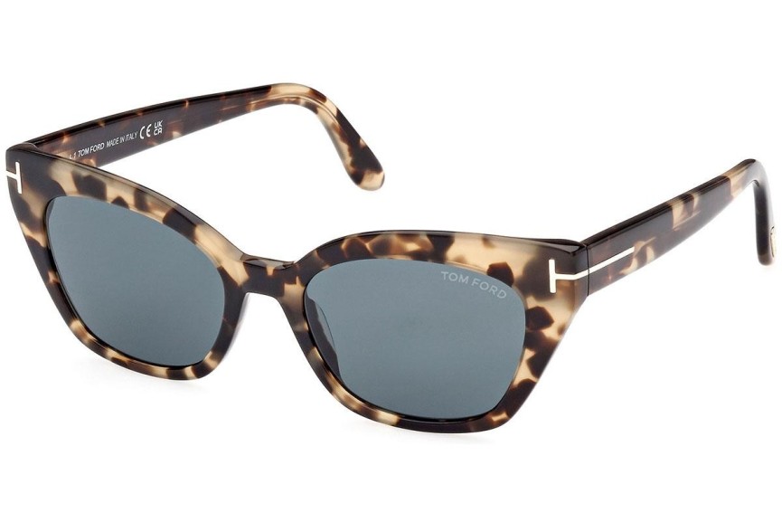 Sunčane naočale Tom Ford FT1031 55V Cat Eye Havana