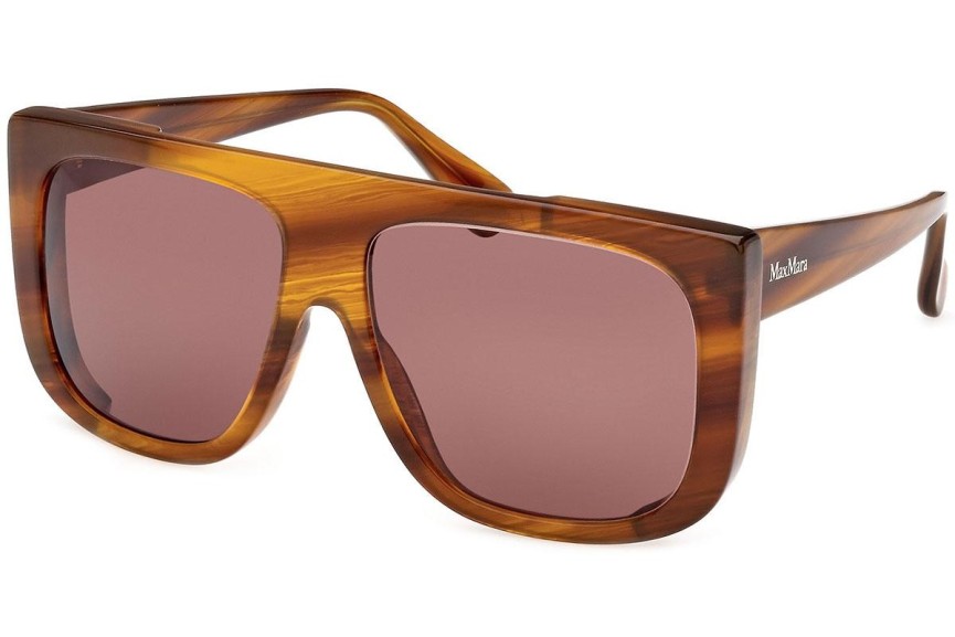 Sunčane naočale Max Mara MM0073 50E Flat Top Havana