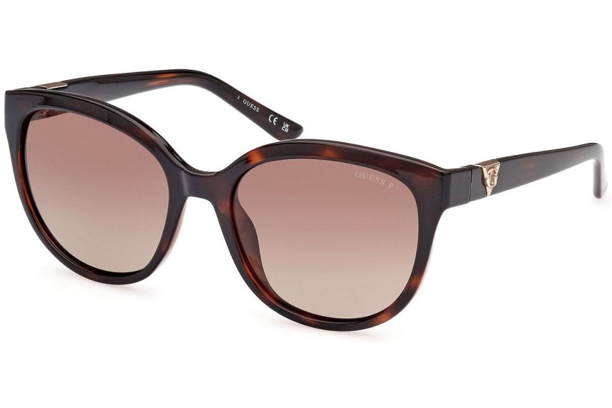 Sunčane naočale Guess GU7877 52H Polarized Cat Eye Havana