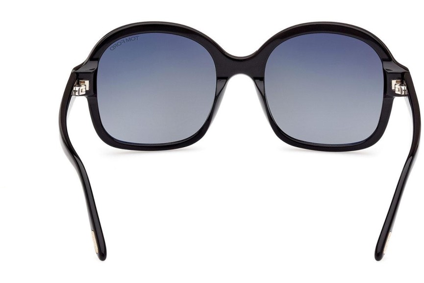 Sunčane naočale Tom Ford FT1034 01B Oversize Crni