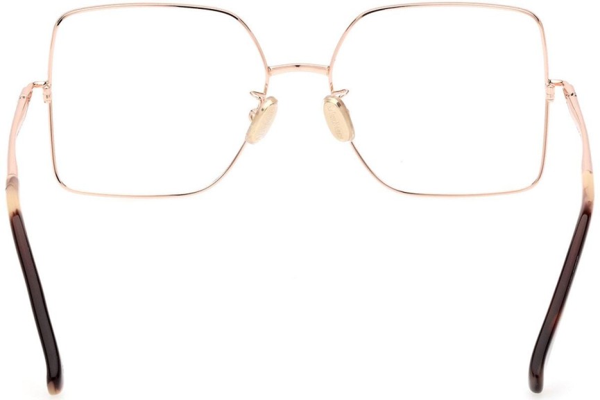 Naočale Max Mara MM5098-H 033 Kvadratni Zlatni