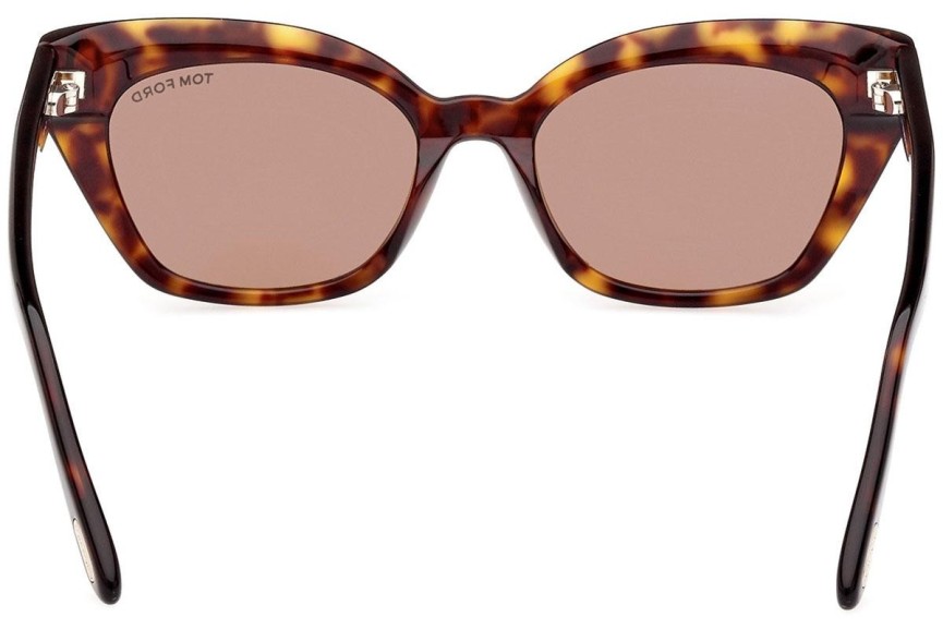 Sunčane naočale Tom Ford FT1031 52E Cat Eye Havana