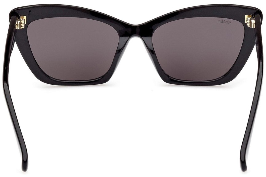 Sunčane naočale Max Mara MM0063 01A Cat Eye Crni