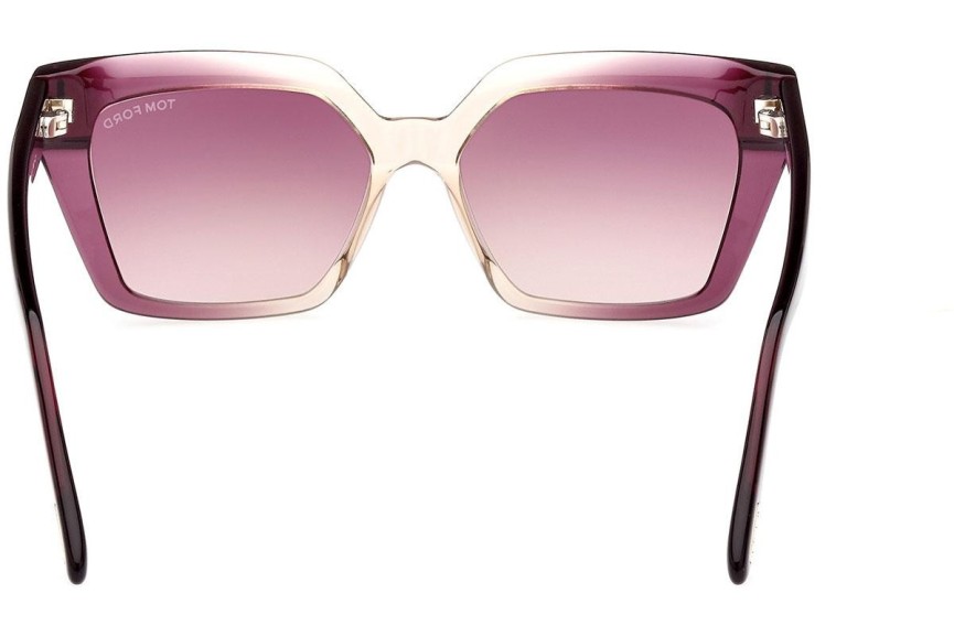 Sunčane naočale Tom Ford FT1030 83Z Cat Eye Ljubičasti