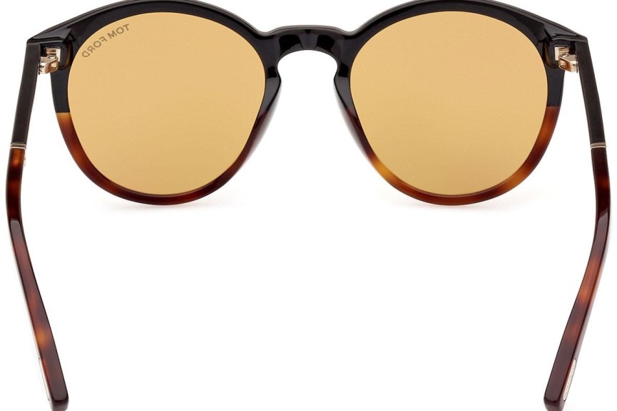 Sunčane naočale Tom Ford FT1021 56E Okrugao Havana