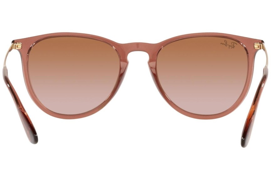 Sunčane naočale Ray-Ban Erika RB4171 659013 Okrugao Smeđi