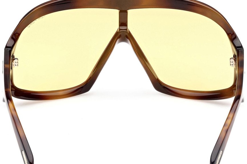 Sunčane naočale Tom Ford Cassius FT0965 52E Oversize Havana