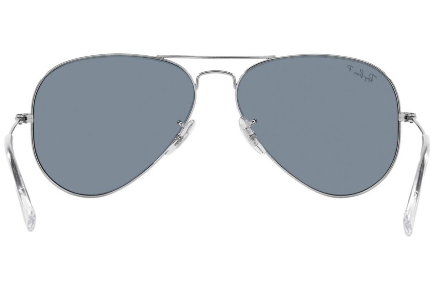 Sunčane naočale Ray-Ban Aviator RB3025 003/02 Polarized Pilotski Srebrni