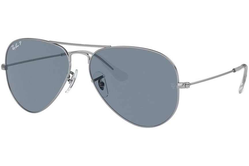 Sunčane naočale Ray-Ban Aviator RB3025 003/02 Polarized Pilotski Srebrni