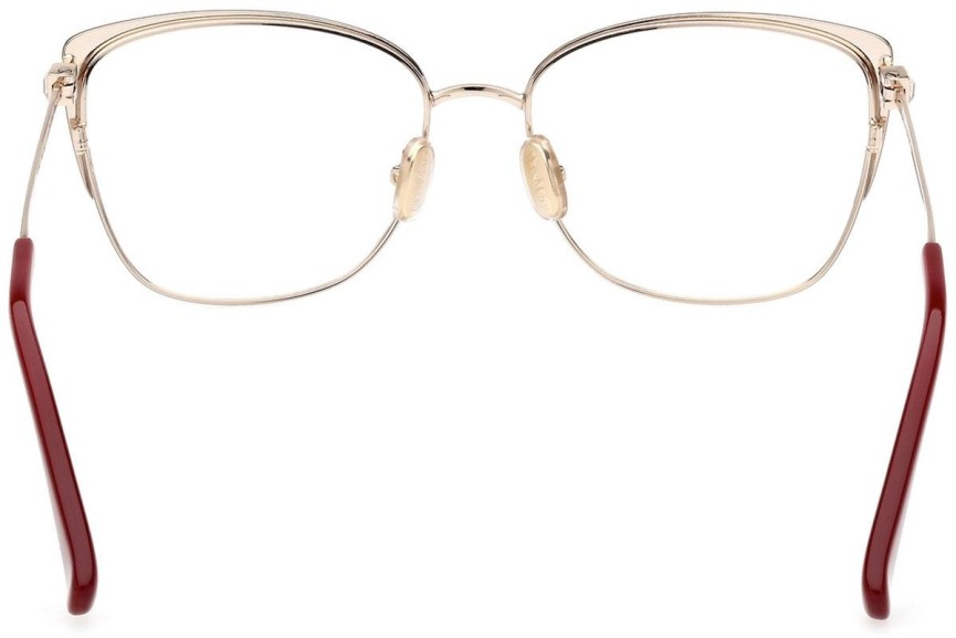 Naočale Max Mara MM5106 032 Cat Eye Zlatni