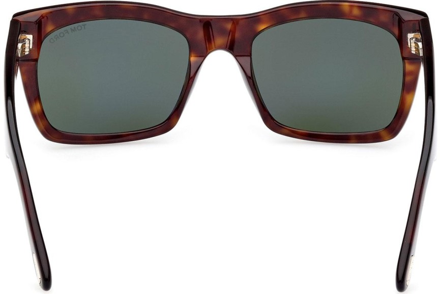 Sunčane naočale Tom Ford Nico 2 FT1062 52N Kvadratni Havana