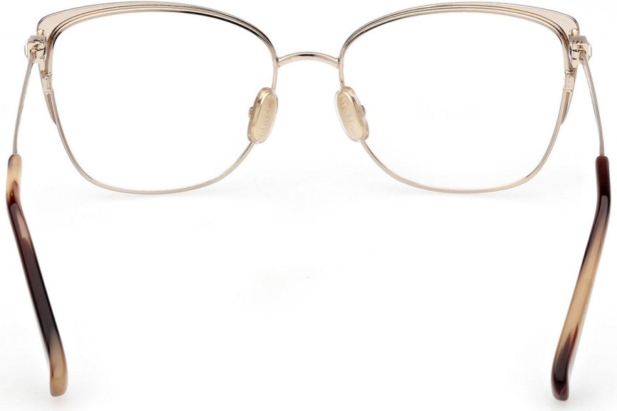 Naočale Max Mara MM5106 028 Cat Eye Zlatni