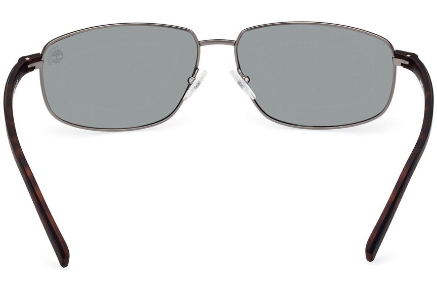 Sunčane naočale Timberland TB9325 09R Polarized Pravokutan Srebrni