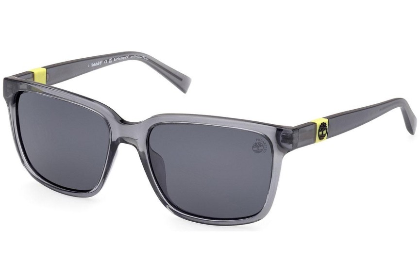 Sunčane naočale Timberland TB9322-H 20D Polarized Kvadratni Sivi