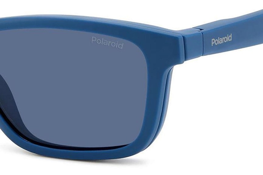 Naočale Polaroid PLD2147/CS FLL/C3 Polarized Pravokutan Plavi