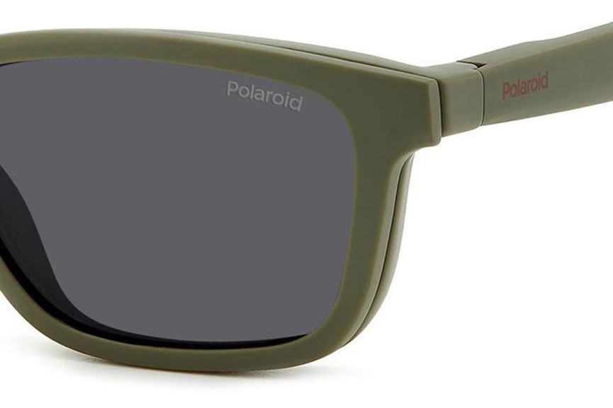 Naočale Polaroid PLD2147/CS DLD/M9 Polarized Pravokutan Zeleni