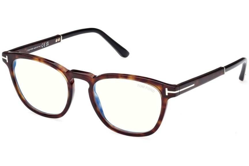 Naočale Tom Ford FT5890-B 056 Okrugao Havana