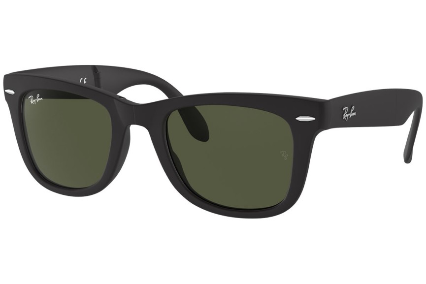 Sunčane naočale Ray-Ban Folding Wayfarer Classic RB4105 601S Kvadratni Crni