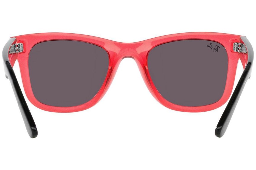 Sunčane naočale Ray-Ban Wayfarer Reverse RBR0502S 67132O Kvadratni Ružičasti