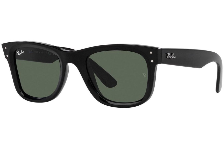 Sunčane naočale Ray-Ban Wayfarer Reverse RBR0502S 6677VR Kvadratni Crni