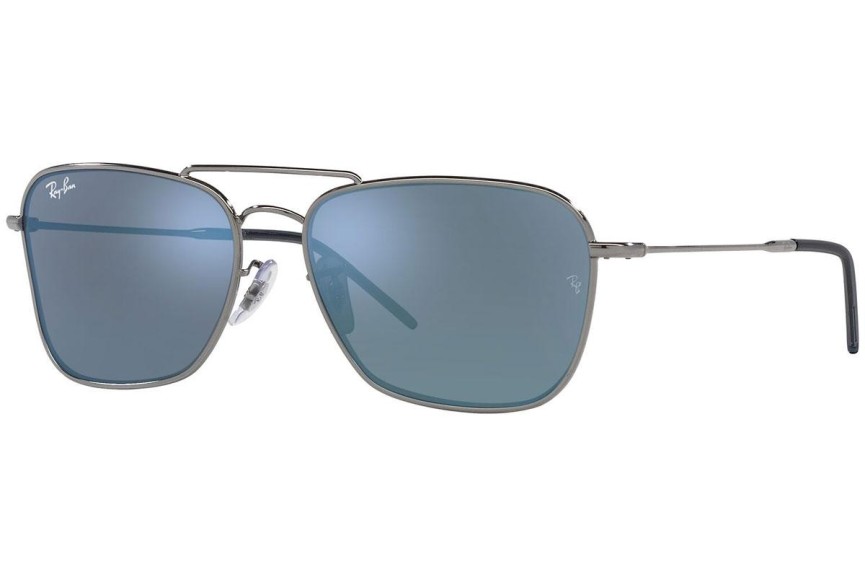 Sunčane naočale Ray-Ban Caravan Reverse RBR0102S 004/GA Pravokutan Sivi