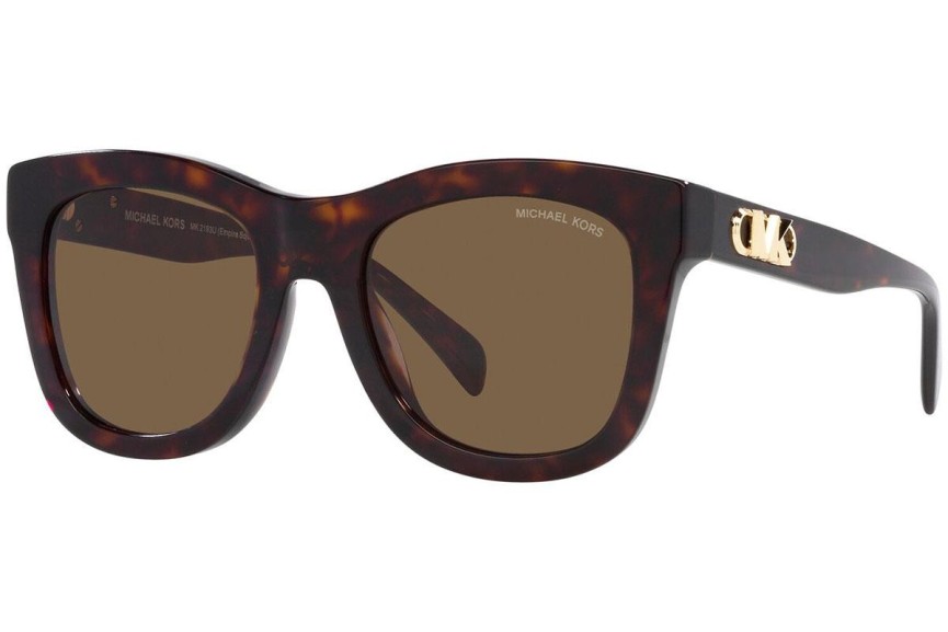 Sunčane naočale Michael Kors Empire Squared 4 MK2193U 300673 Kvadratni Havana