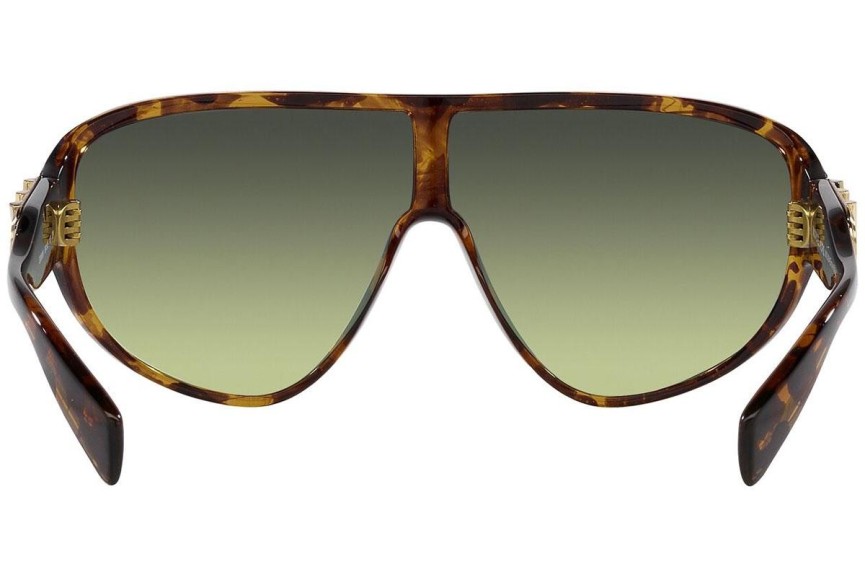 Sunčane naočale Michael Kors Empire Shield MK2194 30060N Flat Top Havana