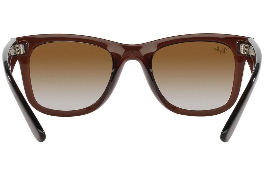 Sunčane naočale Ray-Ban Wayfarer Reverse RBR0502S 6709CB Kvadratni Smeđi