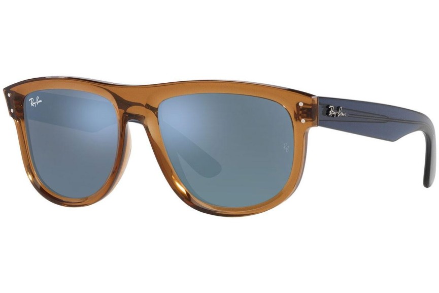 Sunčane naočale Ray-Ban Boyfriend Reverse RBR0501S 6711GA Kvadratni Smeđi