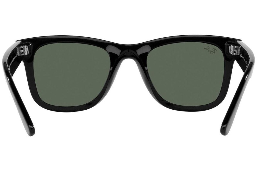 Sunčane naočale Ray-Ban Wayfarer Reverse RBR0502S 6677VR Kvadratni Crni