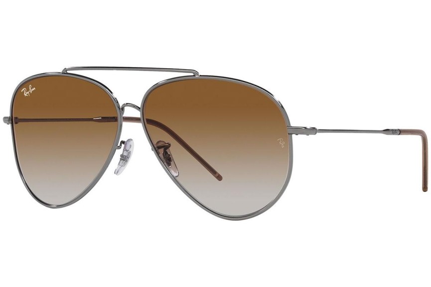 Sunčane naočale Ray-Ban Aviator Reverse RBR0101S 004/CB Pilotski Sivi