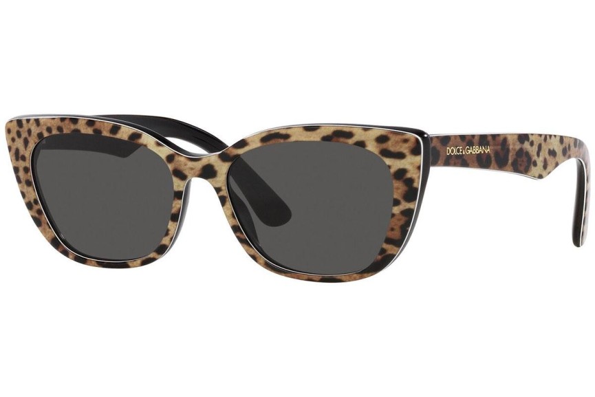 Sunčane naočale Dolce & Gabbana DX4427 316387 Cat Eye Havana