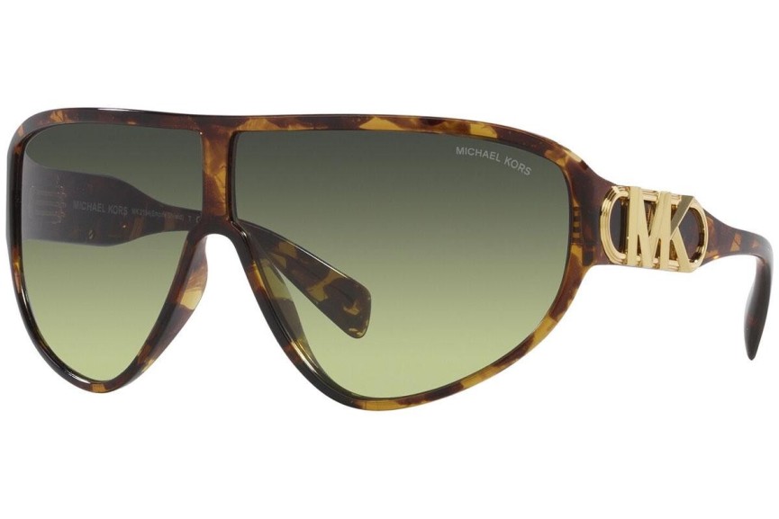 Sunčane naočale Michael Kors Empire Shield MK2194 30060N Flat Top Havana